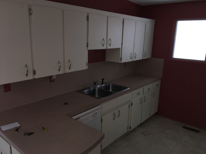renovations on rental property. Before pictures