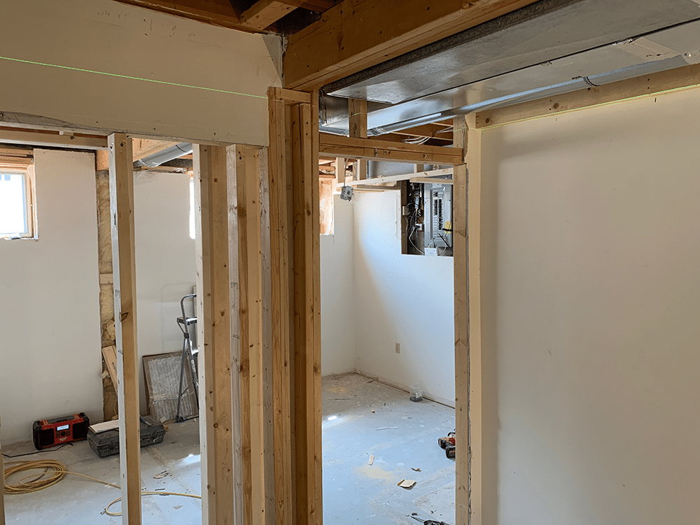 Basement renovations