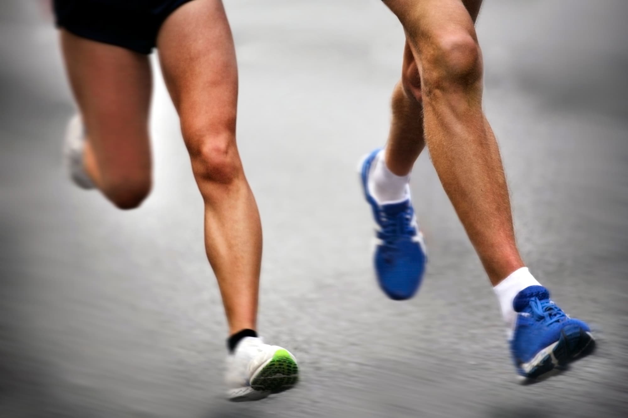 runners in motion